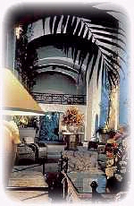 Magnificent lobby of Le Saint Géran
