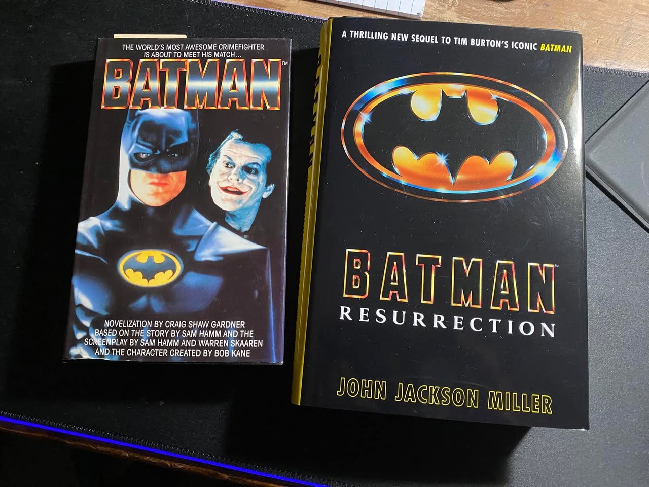 Finally the real sequel! Just wished they were the same size, but I could only find UK hardcover of the original which is smaller. First novel was done from screenplay before movie was shot so it has additional scenes and nuances not used the film. Excited to see what John Jackson Miller is going to bring.