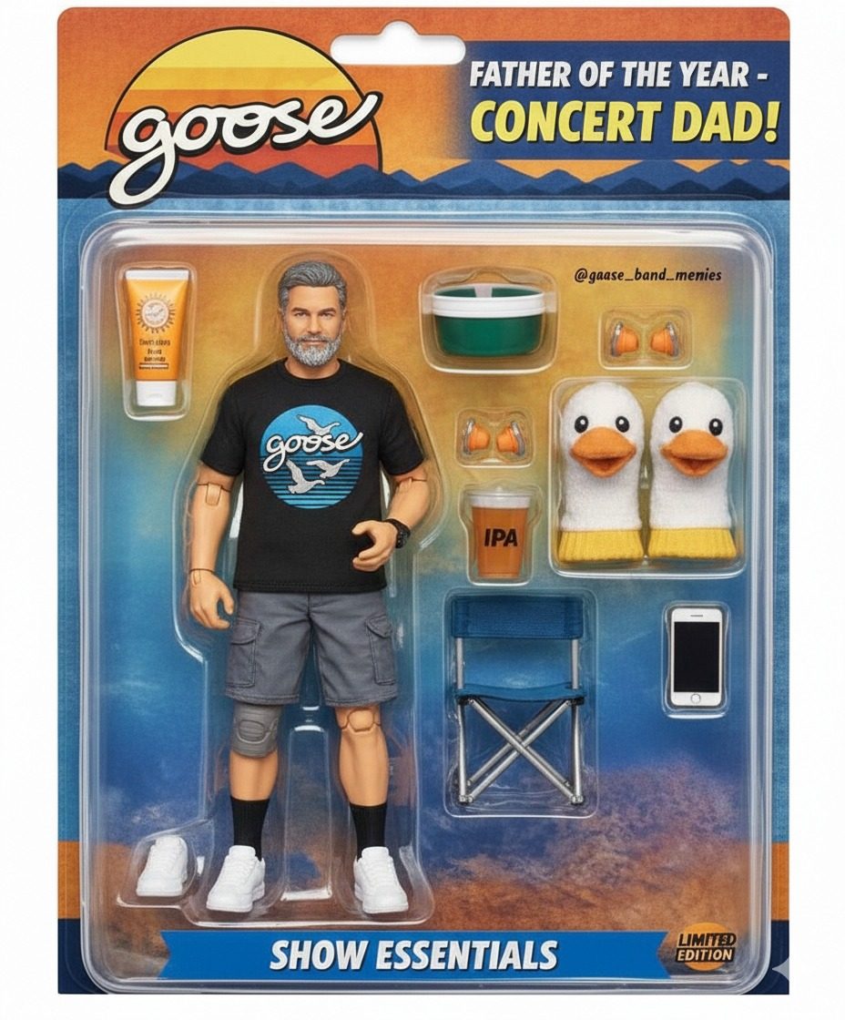 Adding my Goose summer action figure, mint in box :)