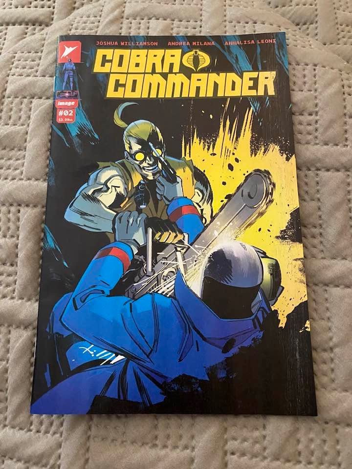 Cover of the week. C’mon we’ve all taken a chain saw to the head at least once.