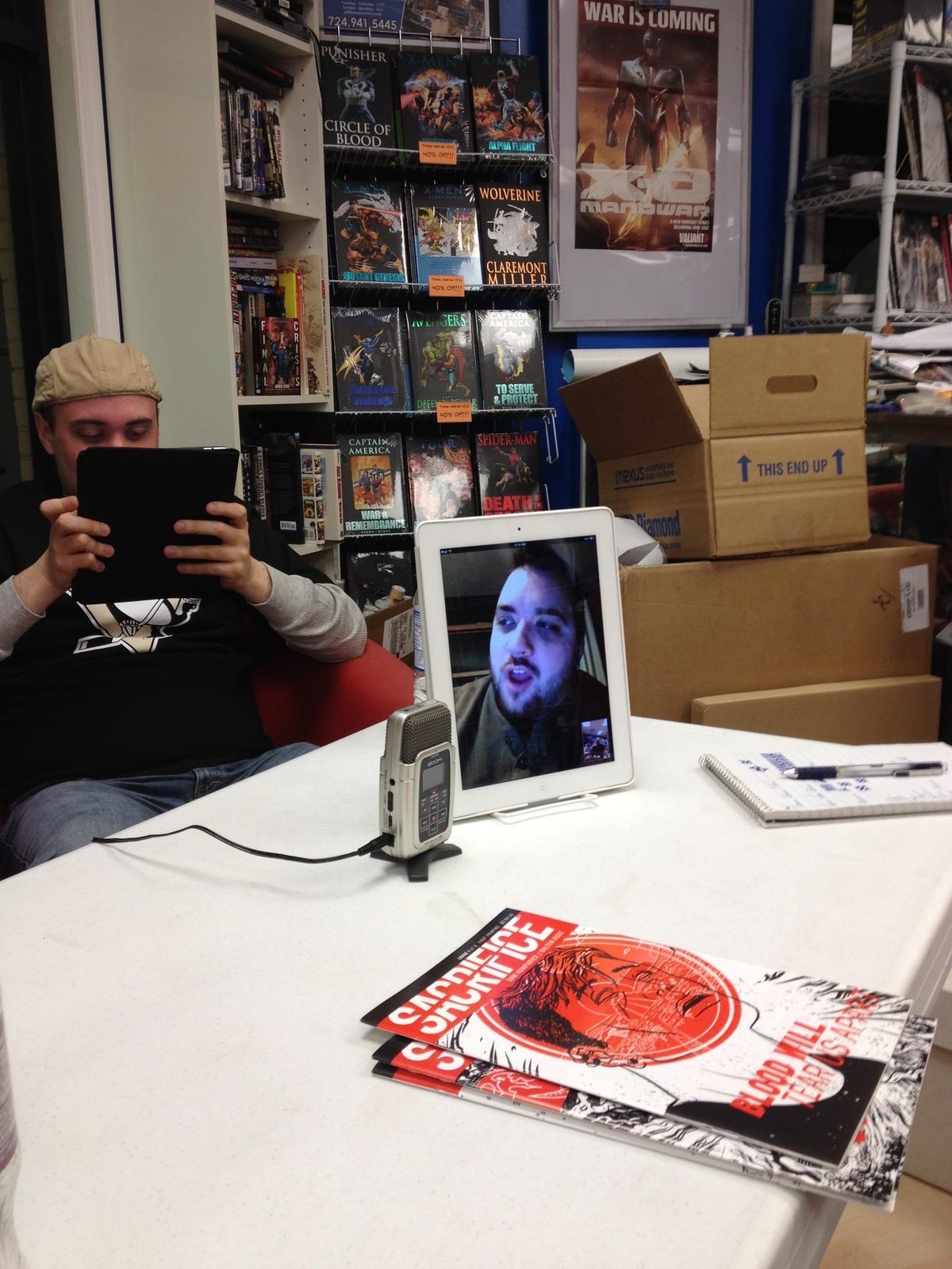 Nick Borelli kinda live for the podcast.