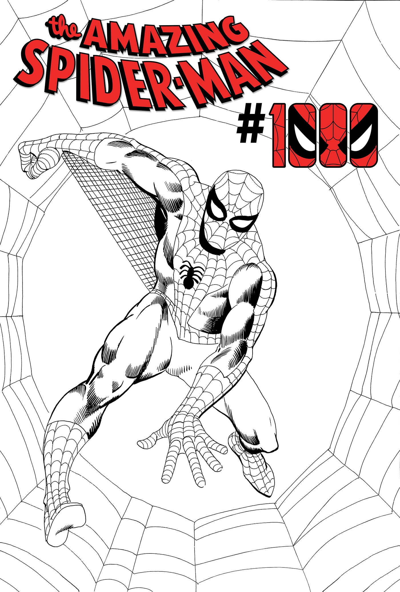 Steve Ditko black-and-white variant